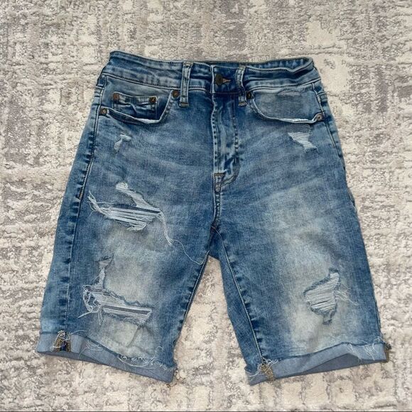 American Eagle Outfitters Other - 🚨 3 for $25 - AEO Extreme Flex Denim Distressed Shorts